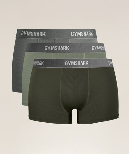 Gymshark Sports Tech Boxer 3Pk Medium Grey