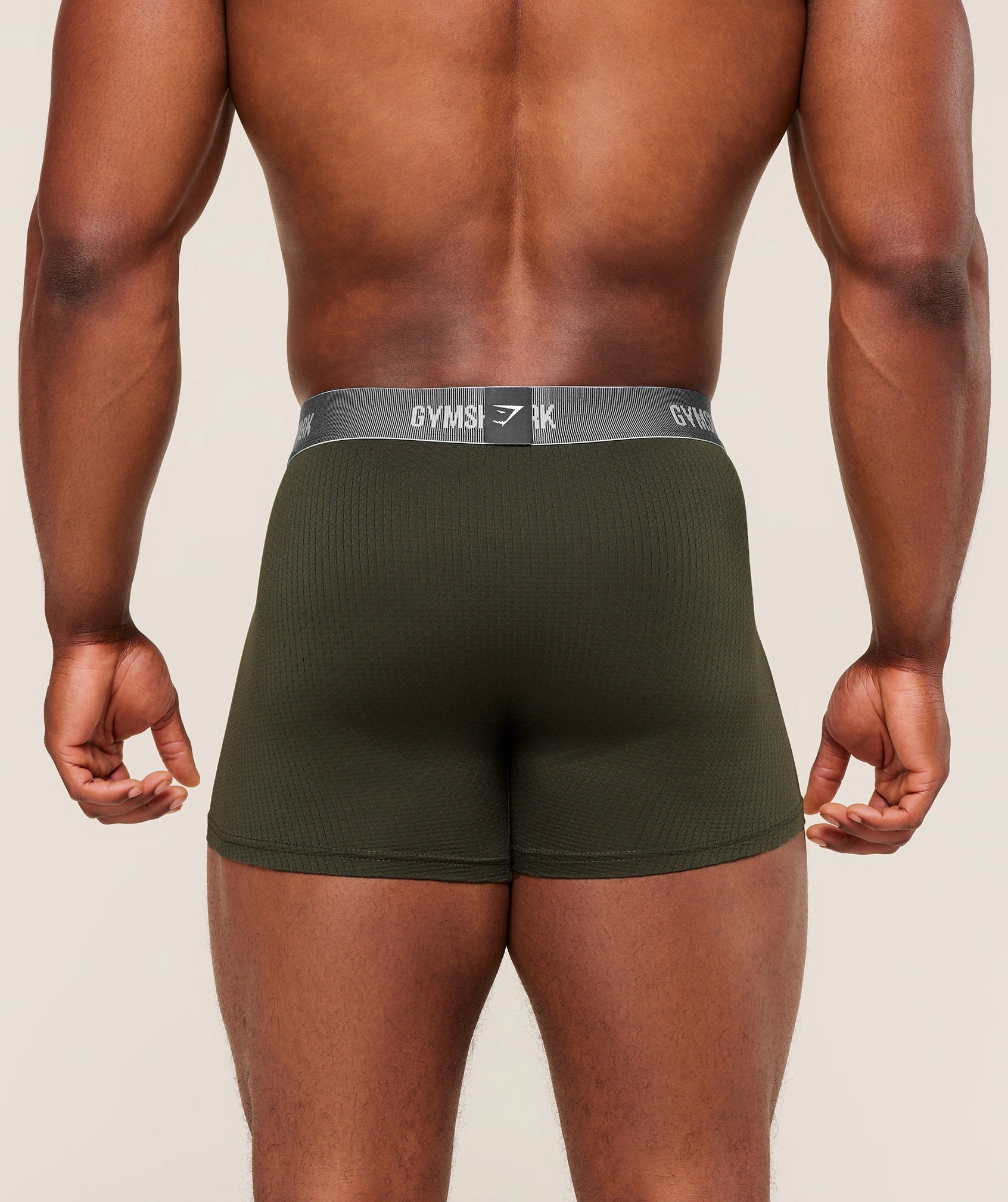 Gymshark Sports Tech Boxer 3Pk Medium Grey