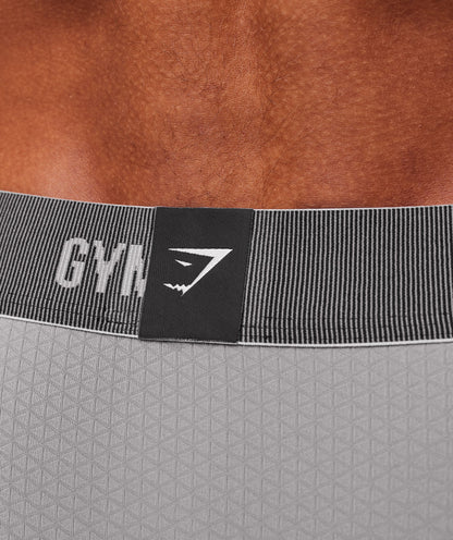 Gymshark Sports Tech Boxer 3Pk Gs Smokey Grey