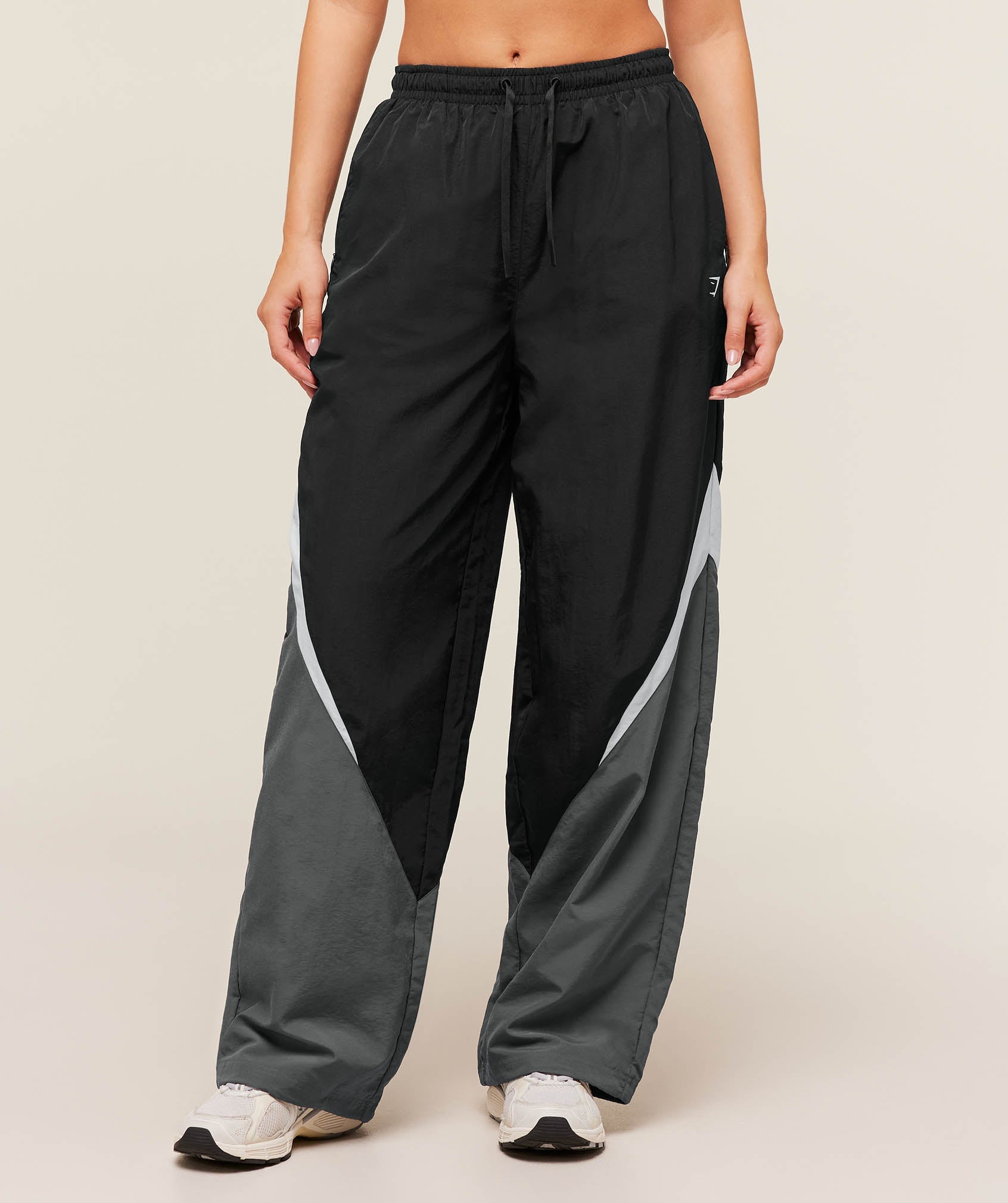 Women's Gymshark Contrast Track Pant Black