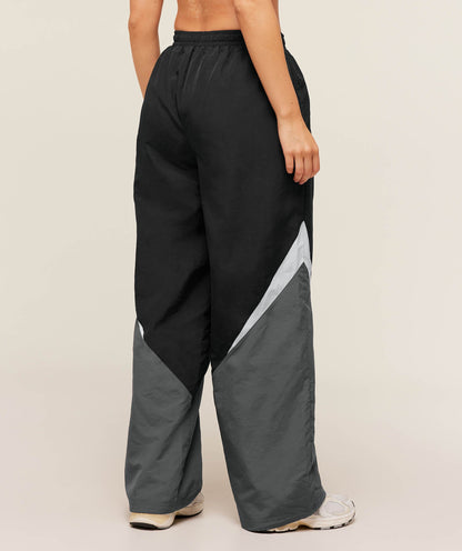 Women's Gymshark Contrast Track Pant Black