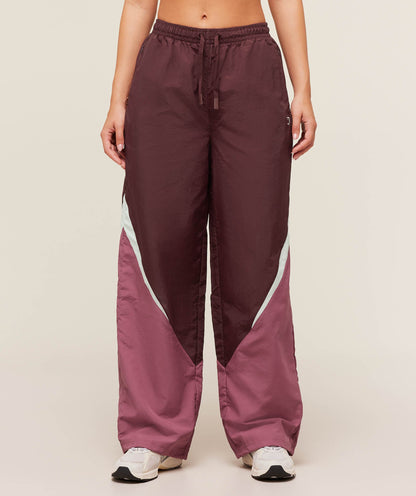 Women's Gymshark Contrast Track Pant Rich Maroon