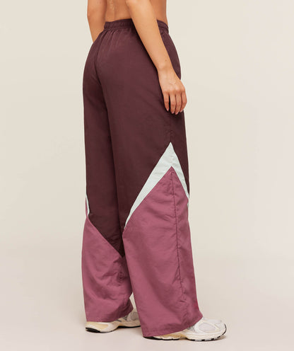 Women's Gymshark Contrast Track Pant Rich Maroon