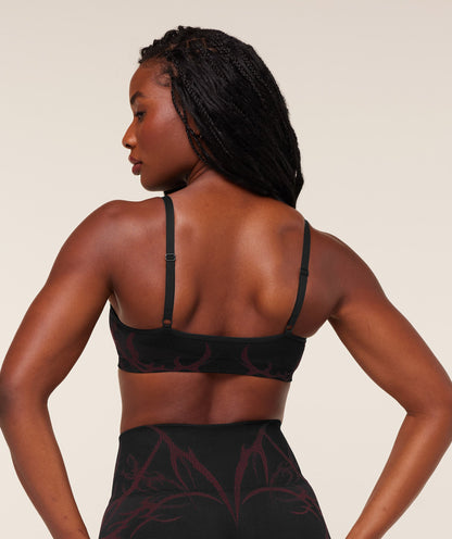 Women's Gymshark Storm Seamless Sports Bra Black