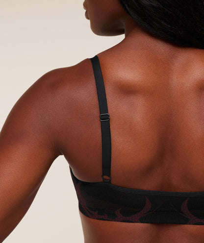 Women's Gymshark Storm Seamless Sports Bra Black
