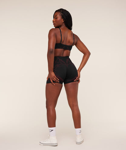 Women's Gymshark Storm Seamless Sports Bra Black