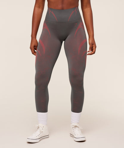 Women's Gymshark Storm Seamless Leggings Gs Dark Grey