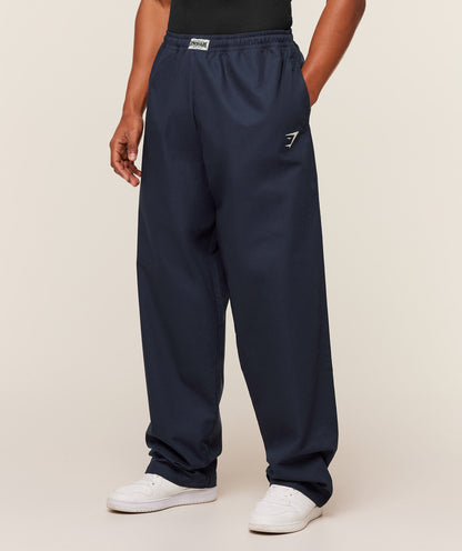 Gymshark Straight Leg Pumper Pants Heavy Blue