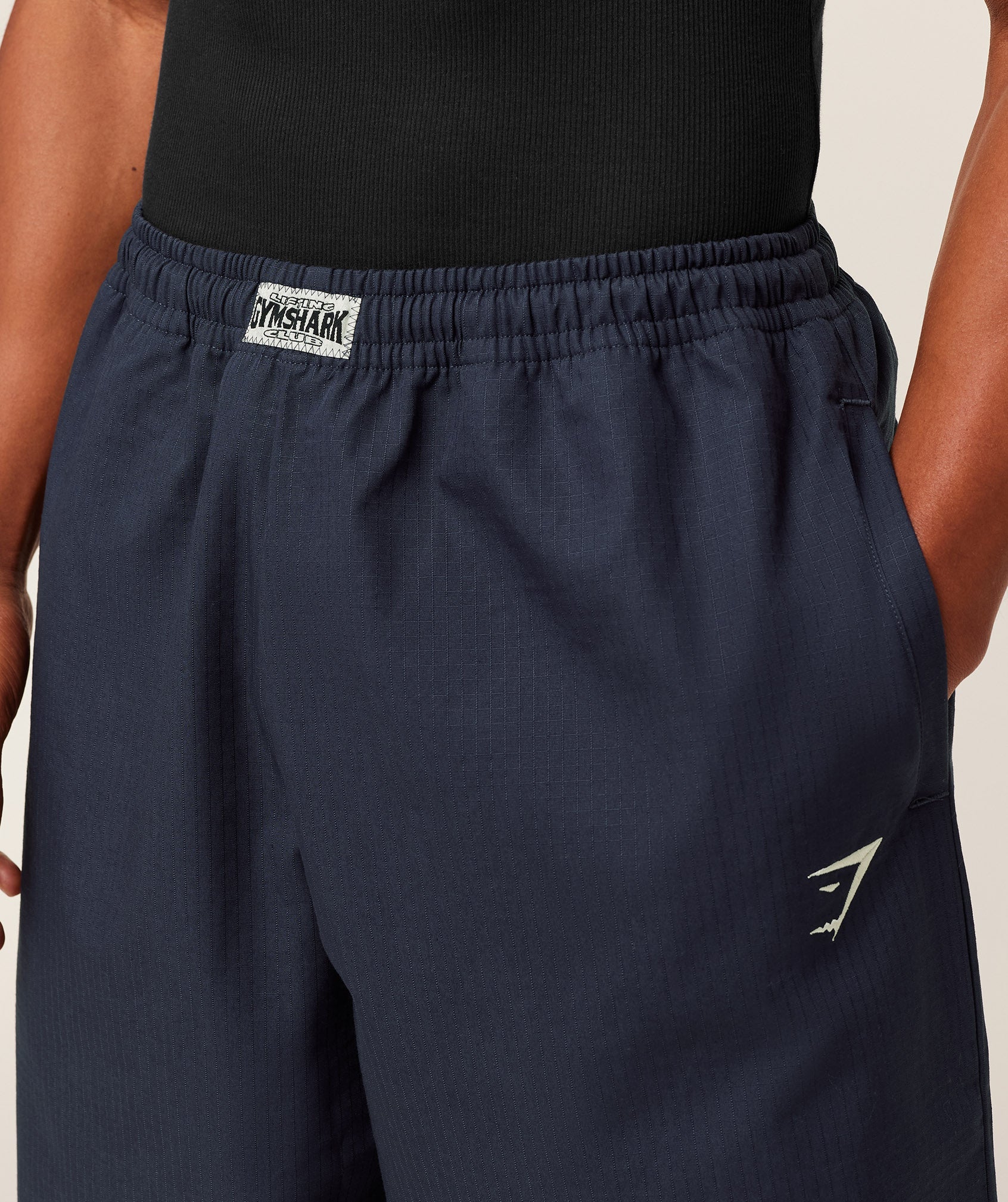 Gymshark Straight Leg Pumper Pants Heavy Blue