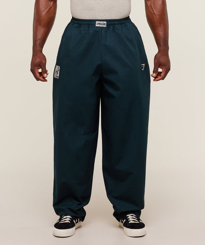 Gymshark Straight Leg Pumper Pants Deep Petrol Blue
