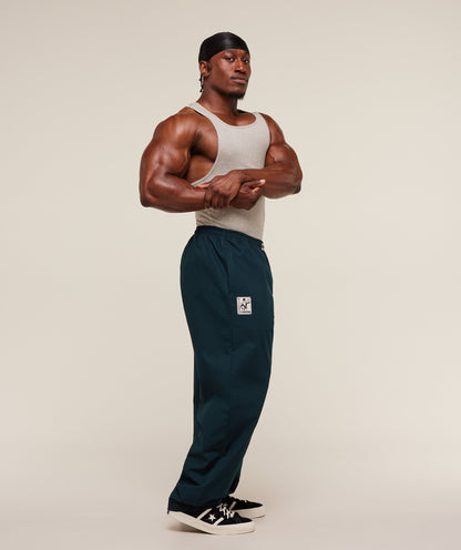 Gymshark Straight Leg Pumper Pants Deep Petrol Blue