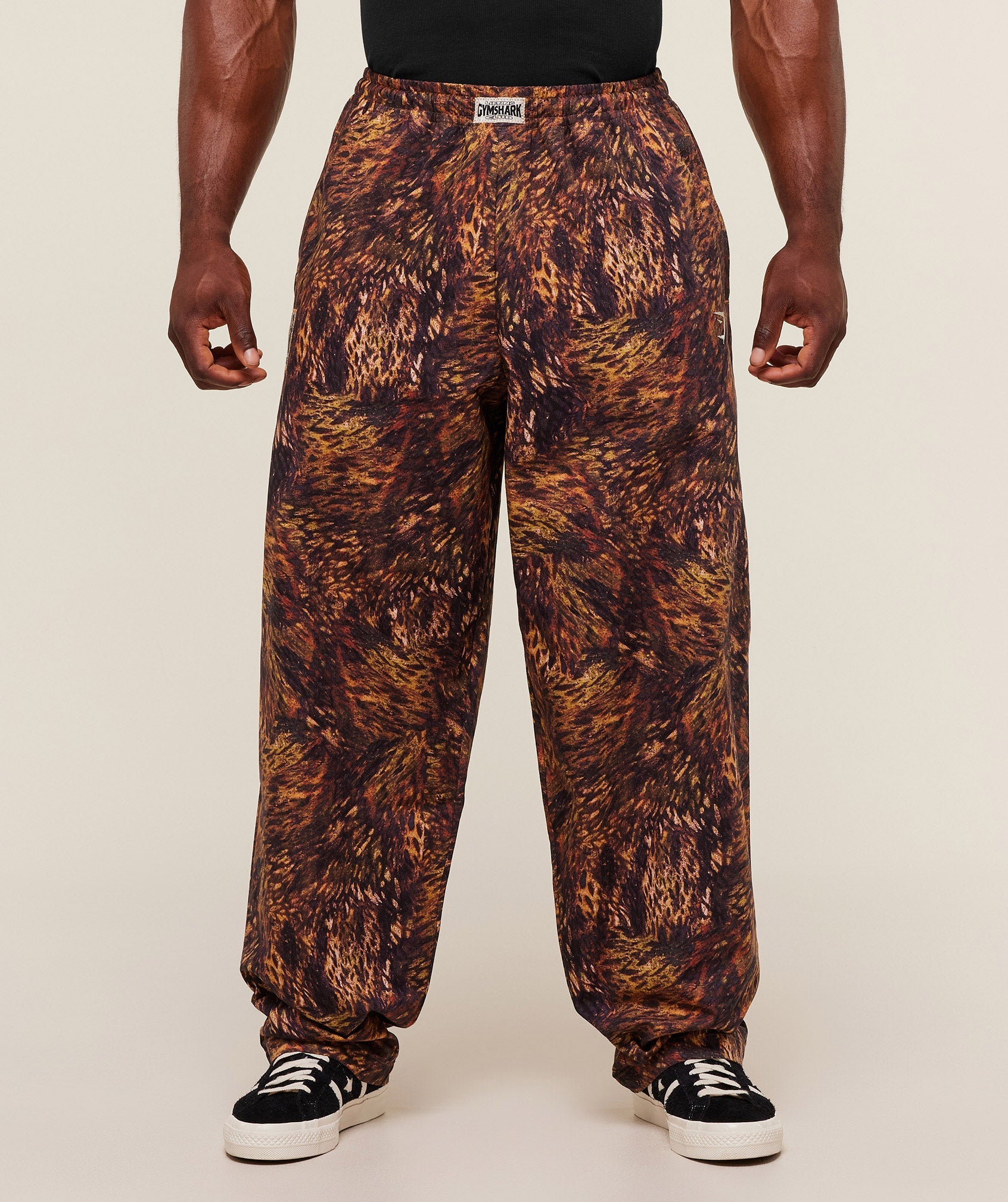 Gymshark Straight Leg Pumper Pants Spiced Brown