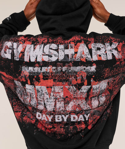Gymshark Numerals Hoodie Black
