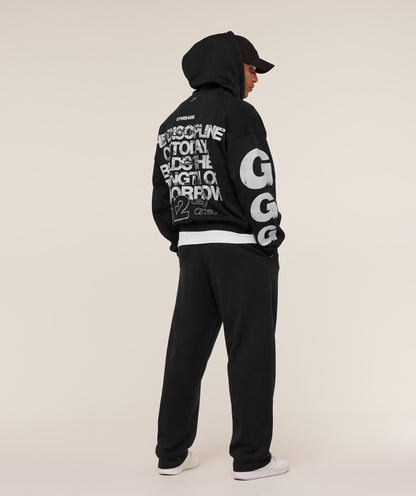 Gymshark Strength Of Tomorrow Zip Up Hoodie Black
