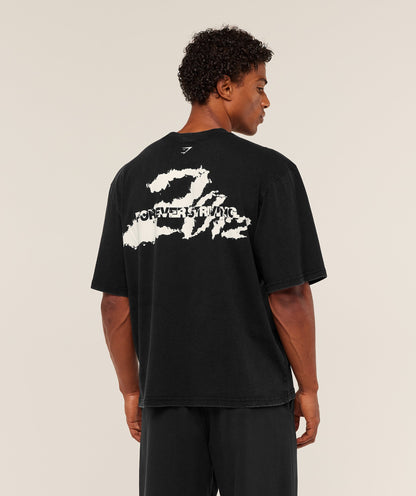 Gymshark Forever Striving T-Shirt Black