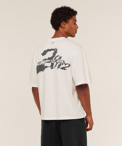 Gymshark Forever Striving T-Shirt Soft White