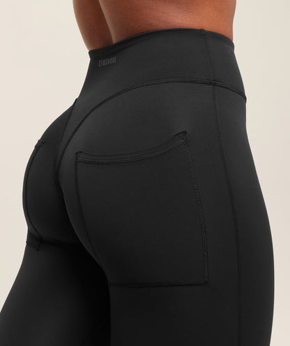 Women's Gymshark Superset Back Pocket Flared Leggings Black