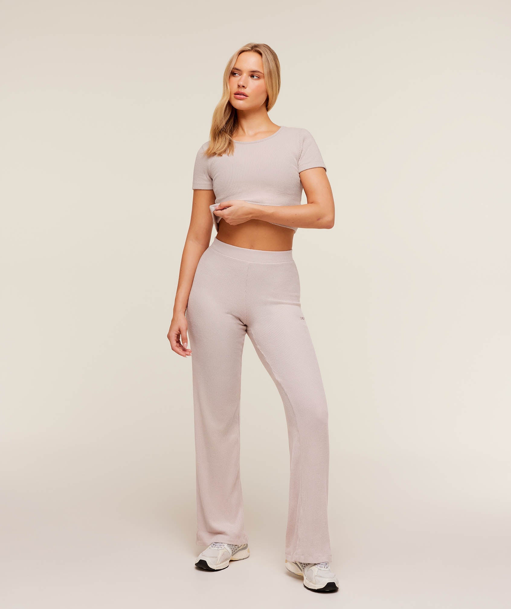 Women's Gymshark Supersoft Straight Leg Pant Dusk Pink