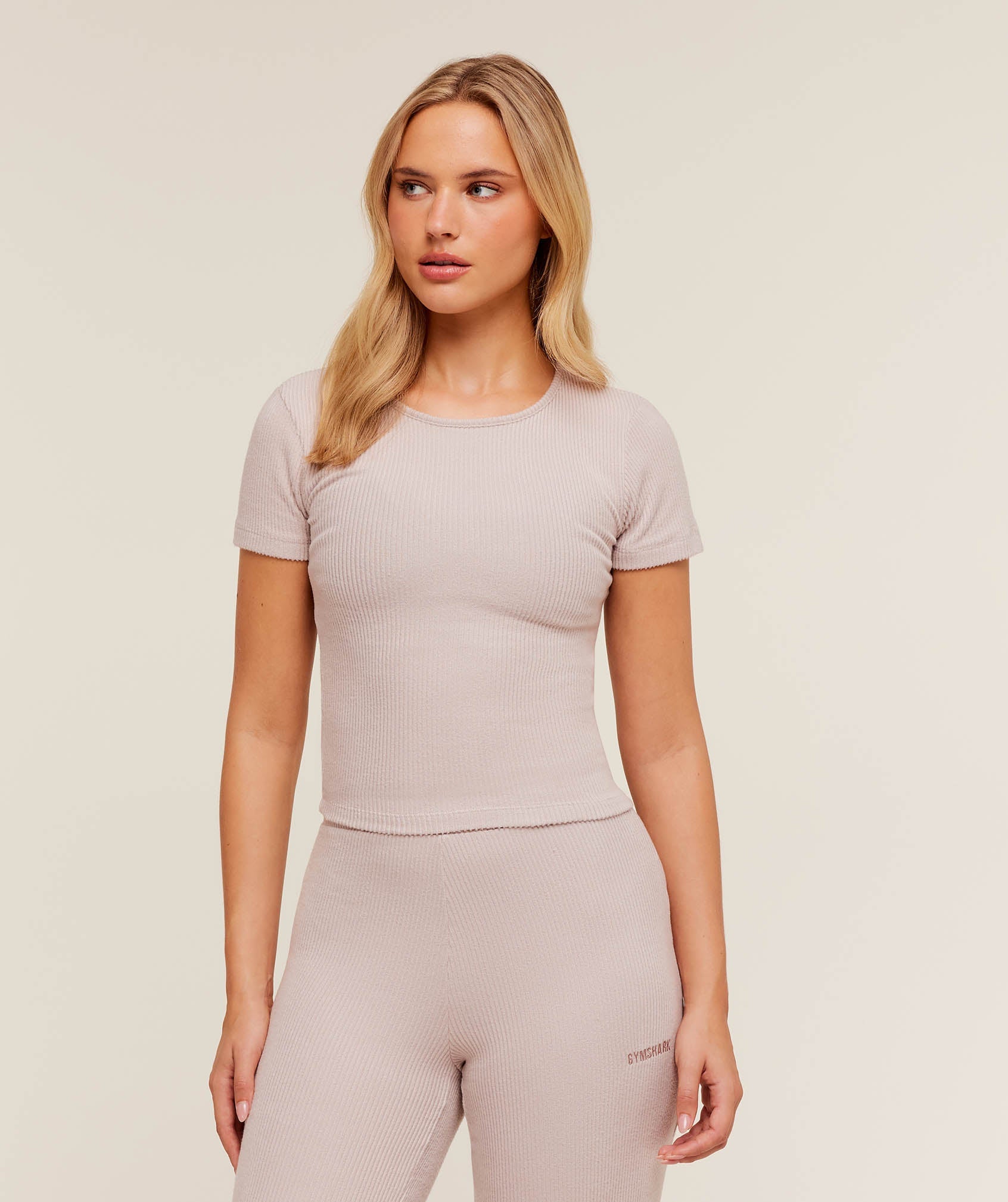 Women's Gymshark Supersoft T-Shirt Dusk Pink