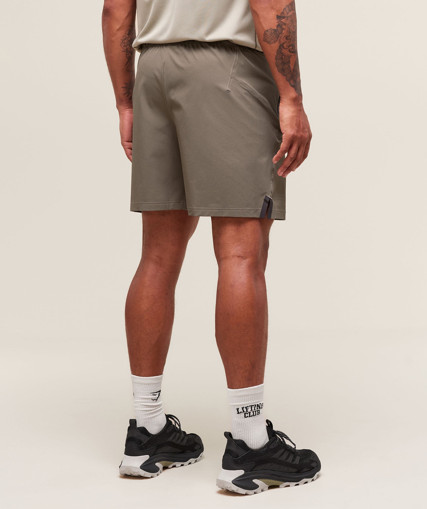 Gymshark Tactical 6" Short Camo Brown