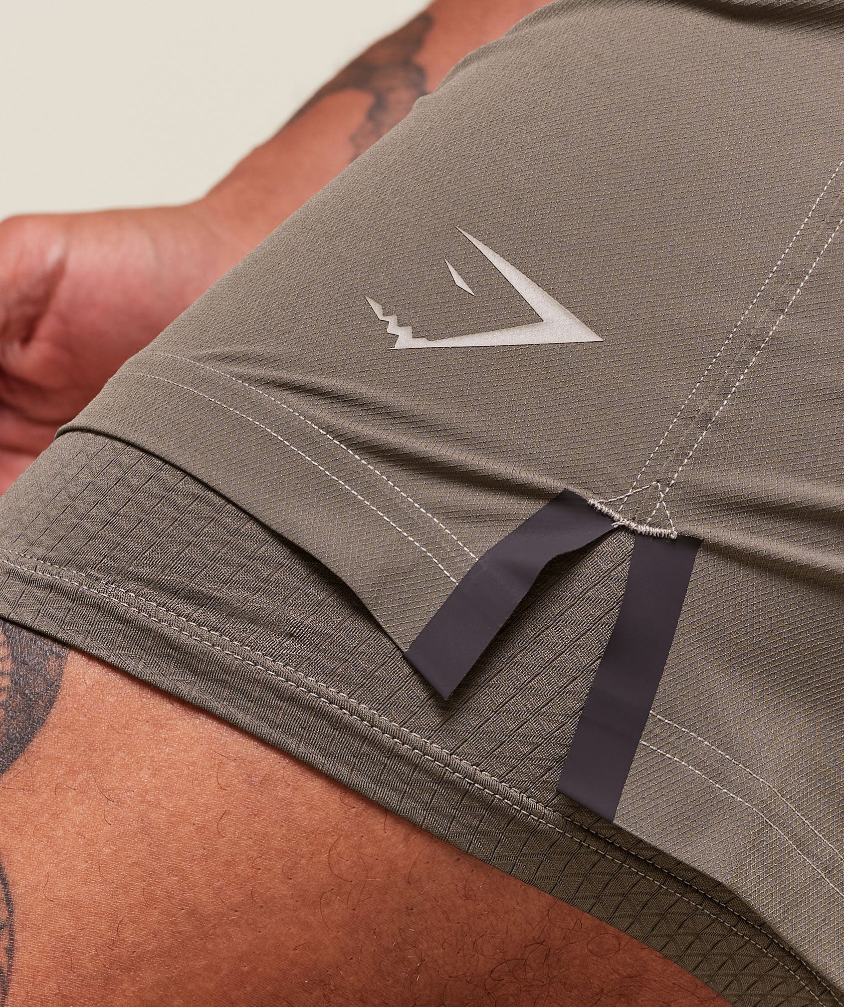 Gymshark Tactical 6" Short Camo Brown