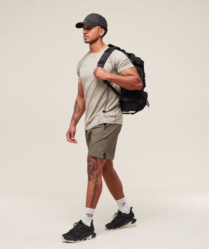 Gymshark Tactical 6" Short Camo Brown
