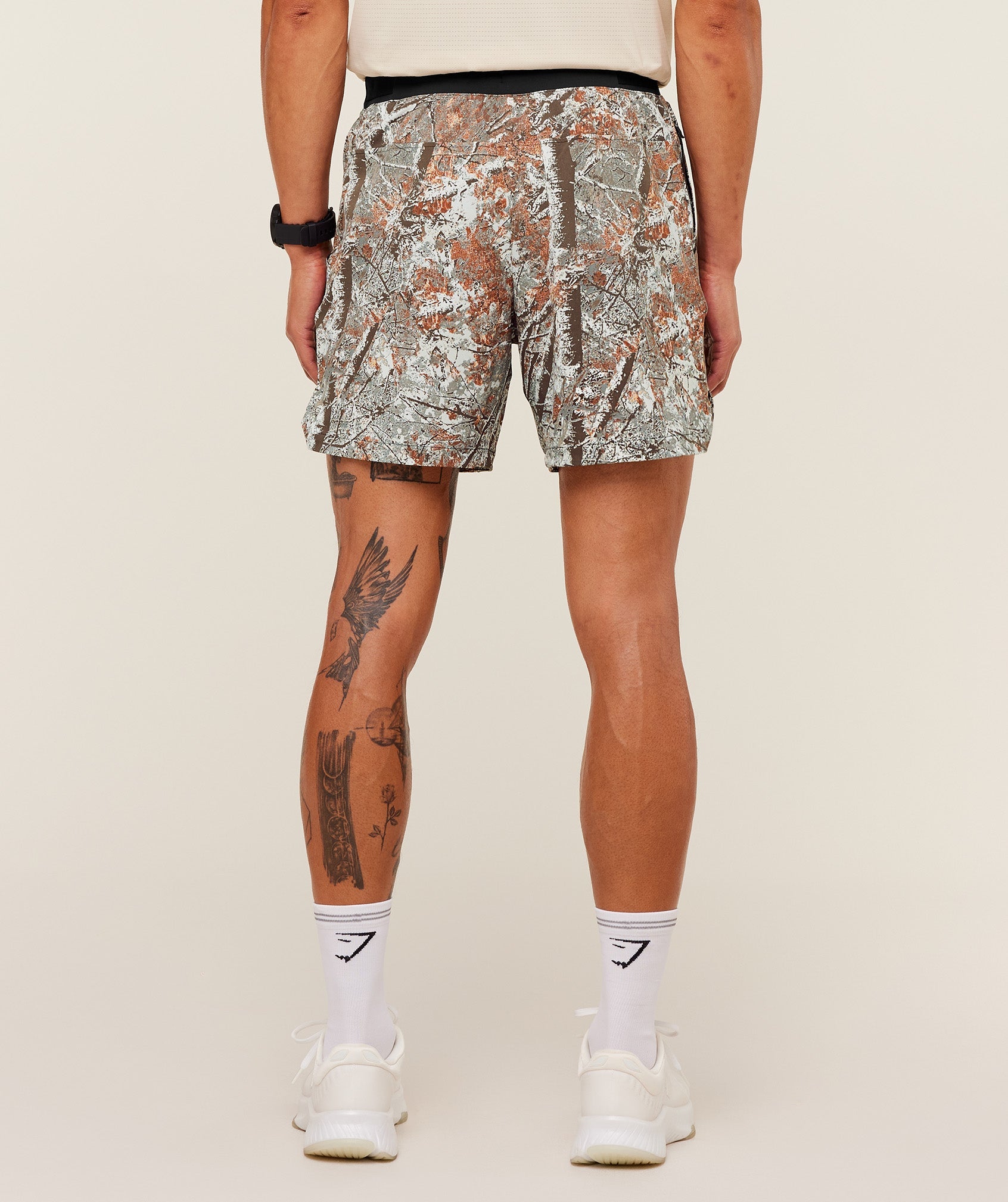 Gymshark Tactical 6" Shorts Linen Brown