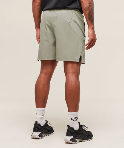 Gymshark Tactical 6" Short Chalk Green
