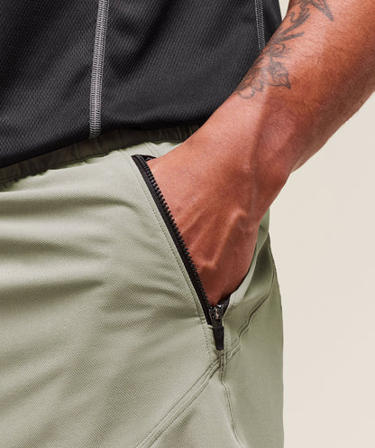 Gymshark Tactical 6" Short Chalk Green
