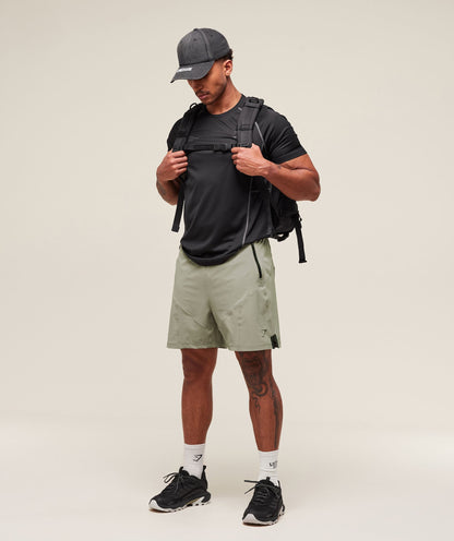 Gymshark Tactical 6" Short Chalk Green