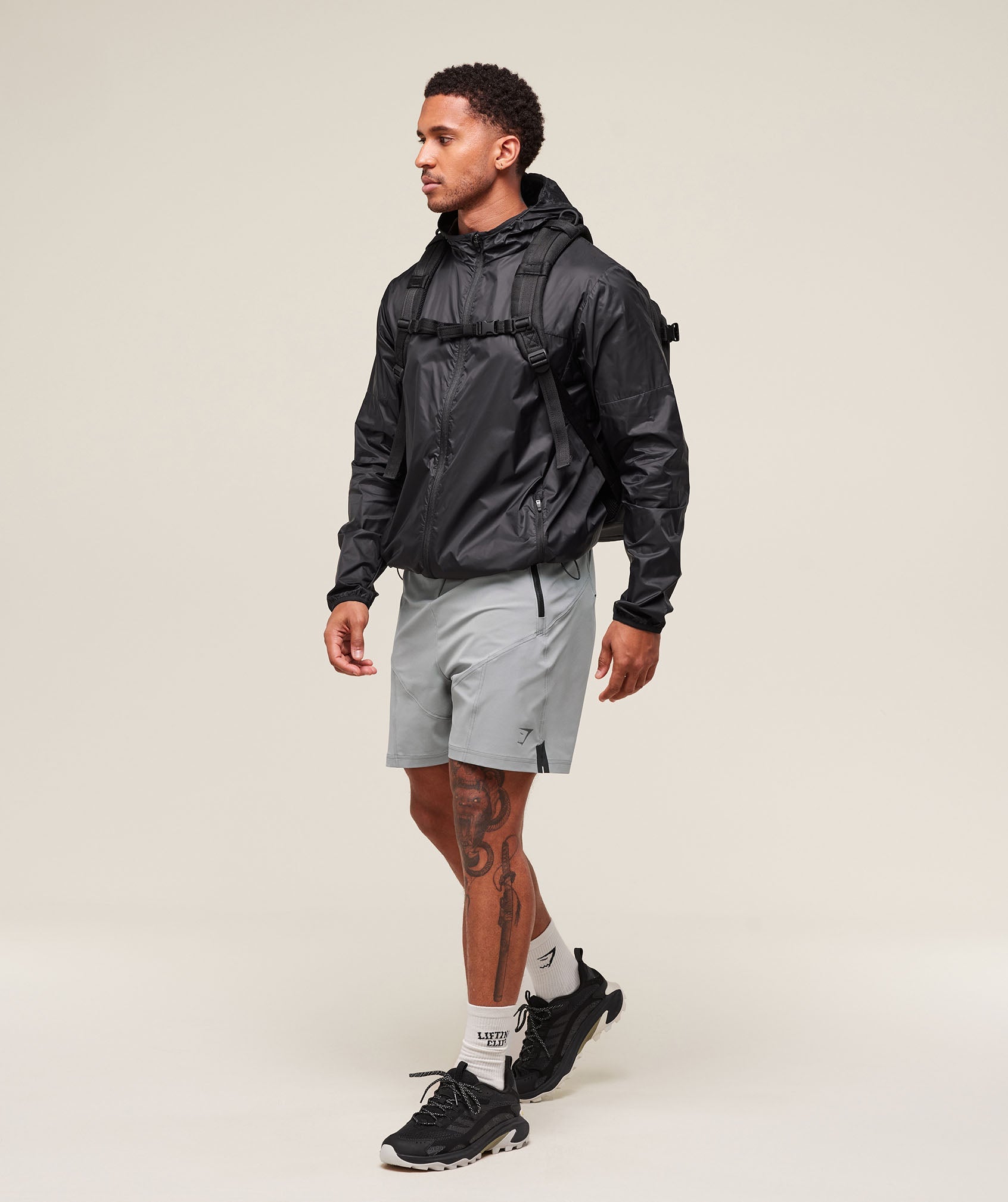 Gymshark Tactical 6" Short Smokey Grey