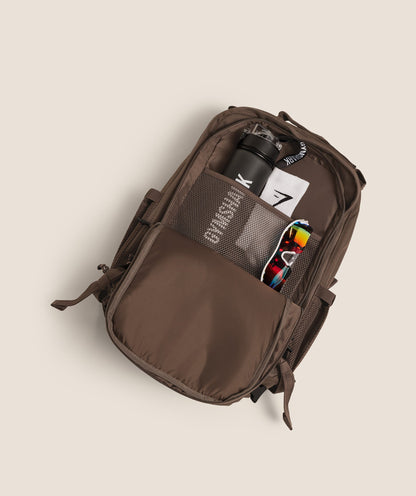Gymshark Tactical Backpack Soft Brown