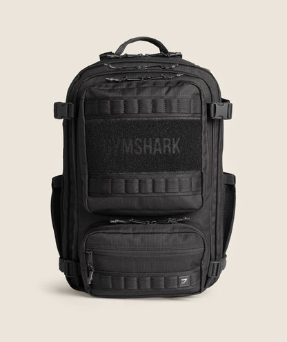 Women's Gymshark Tactical Backpack Black
