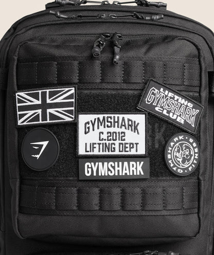 Women's Gymshark Tactical Backpack Black