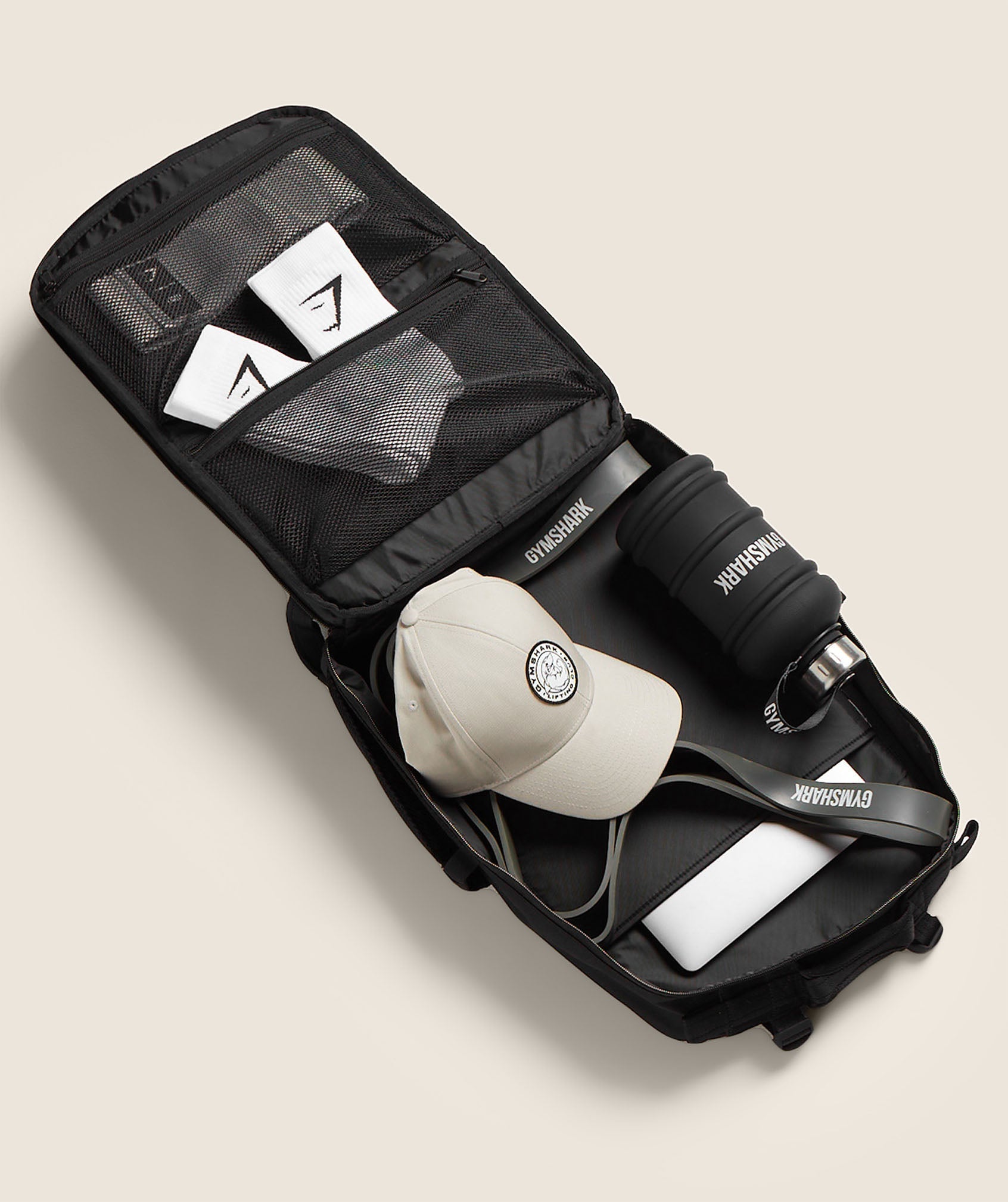 Women's Gymshark Tactical Backpack Black