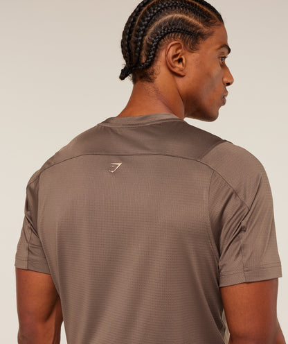 Gymshark Tactical T-Shirt Soft Brown