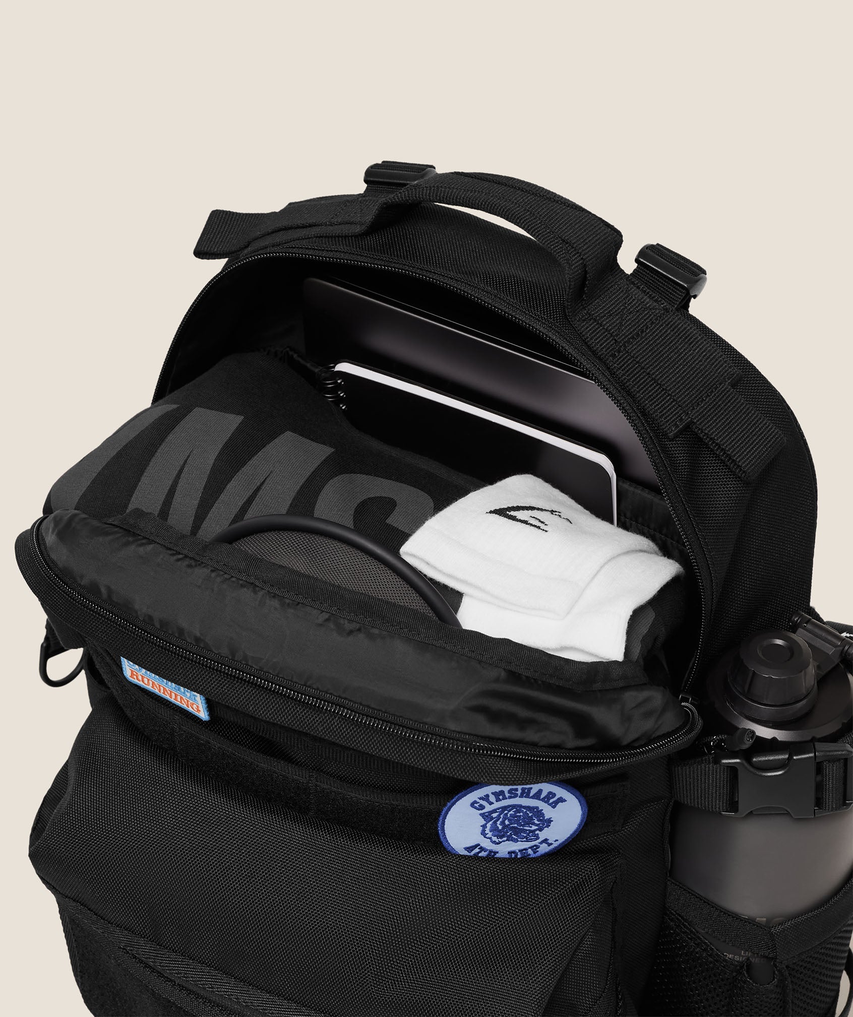 Gymshark Tactical Slouch Backpack Gs Black