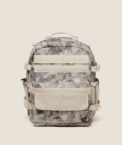 Gymshark Tactical Slouch Backpack Pebble Grey