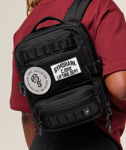 Gymshark Mini Tactical Backpack Black
