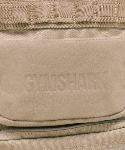 Women's Gymshark Mini Tactical Backpack Vanilla Beige