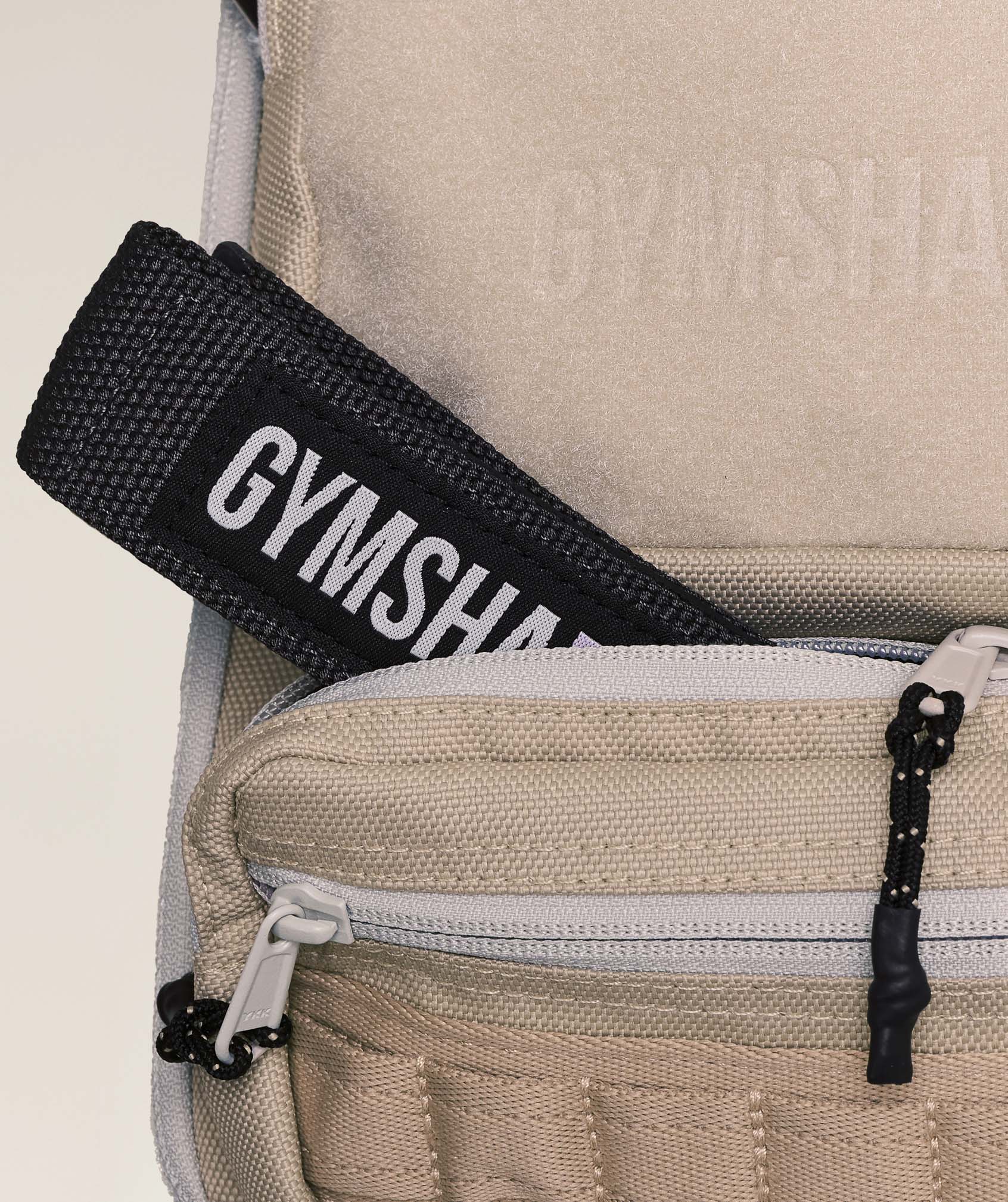 Women's Gymshark Mini Tactical Backpack Vanilla Beige