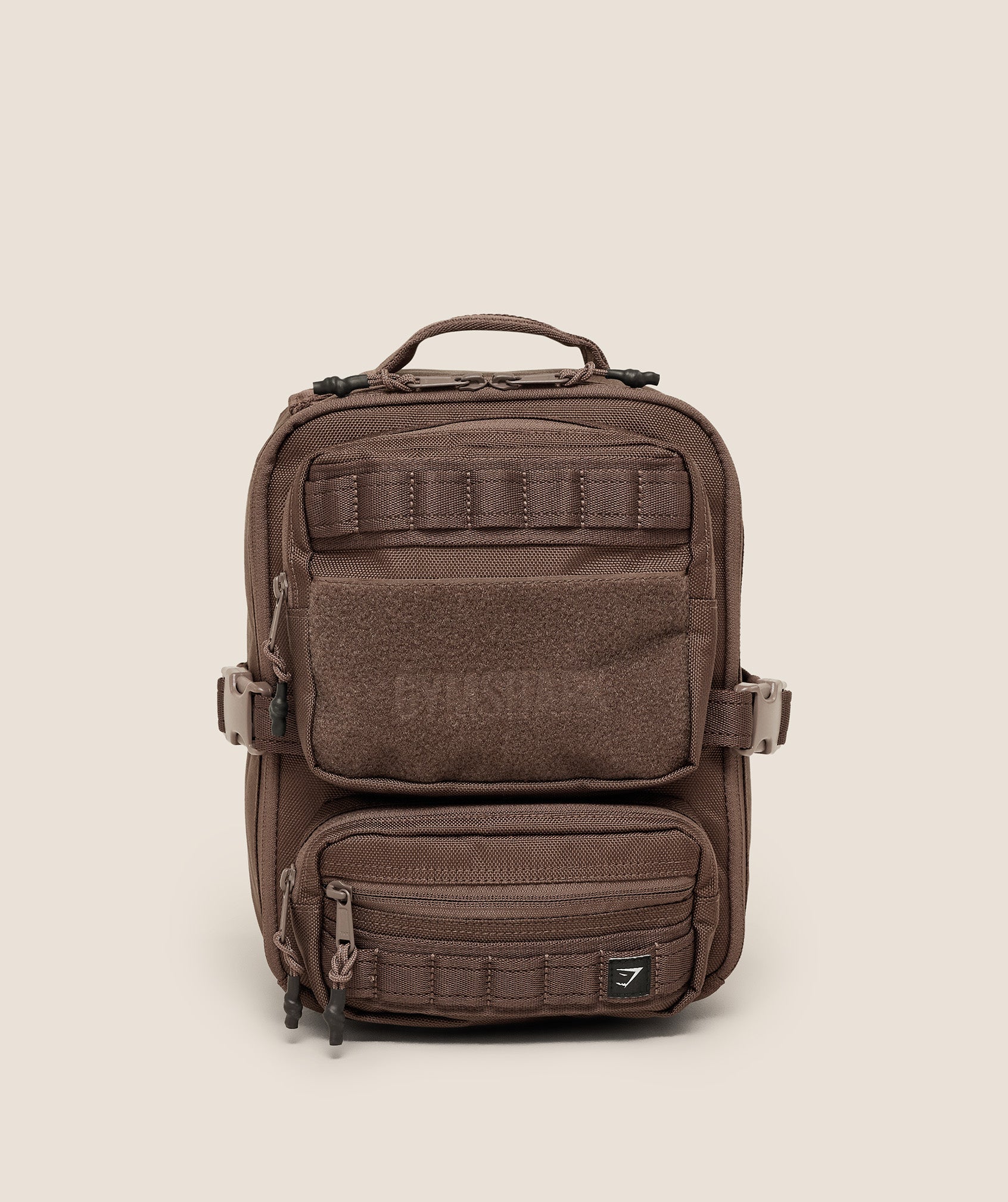 Women's Gymshark Mini Tactical Backpack Soft Brown