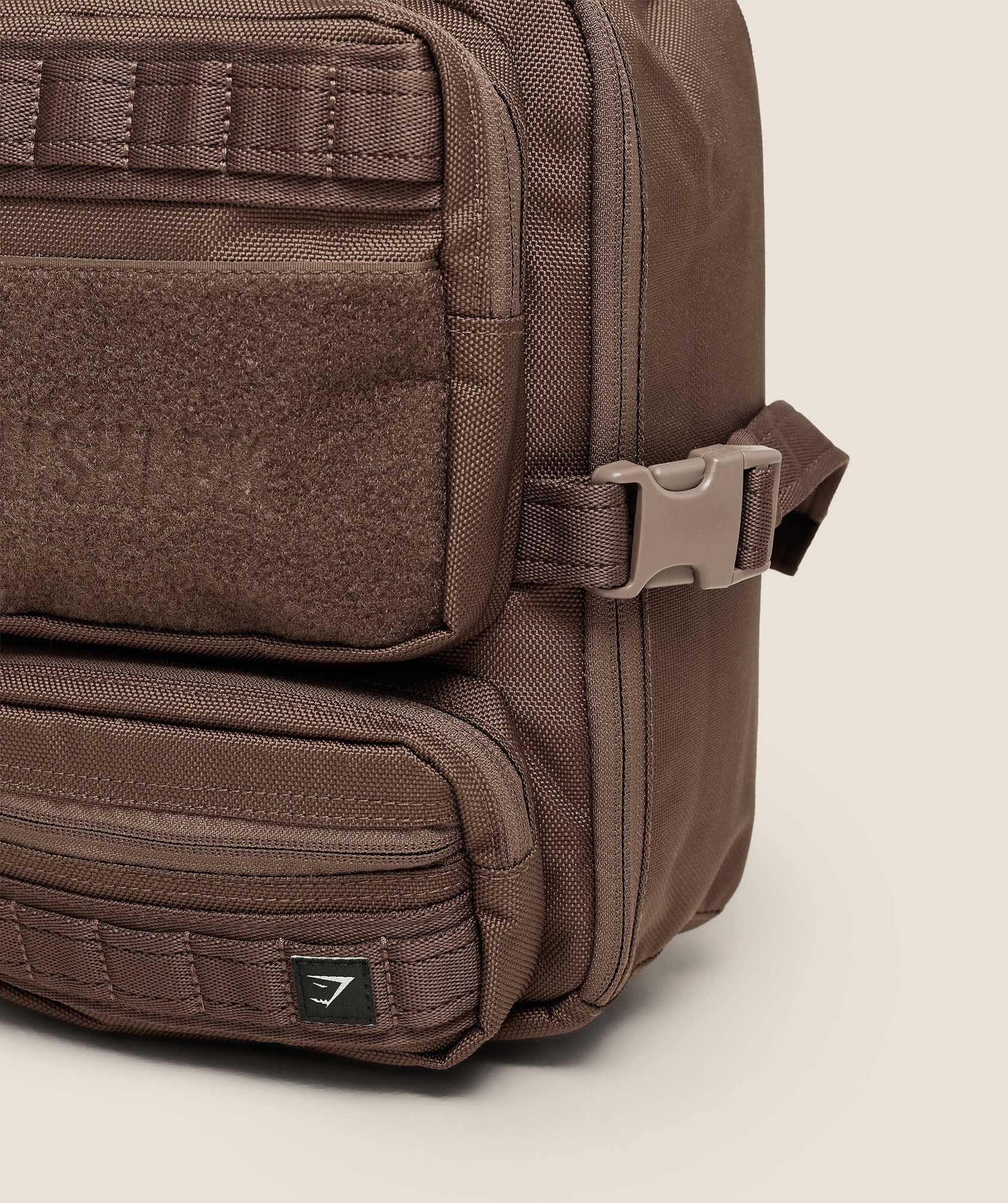 Women's Gymshark Mini Tactical Backpack Soft Brown
