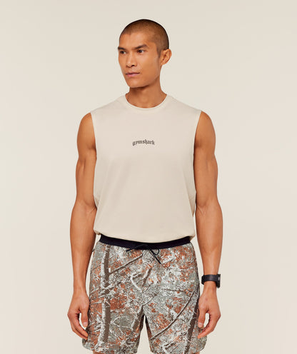 Gymshark Tactical Tank Oat White
