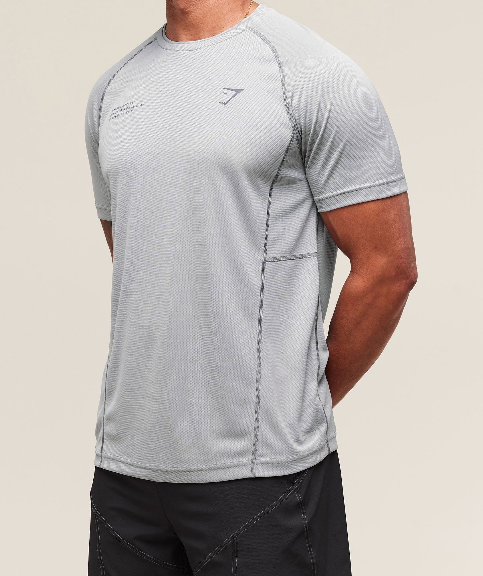 Gymshark Tactical T-Shirt Smokey Grey