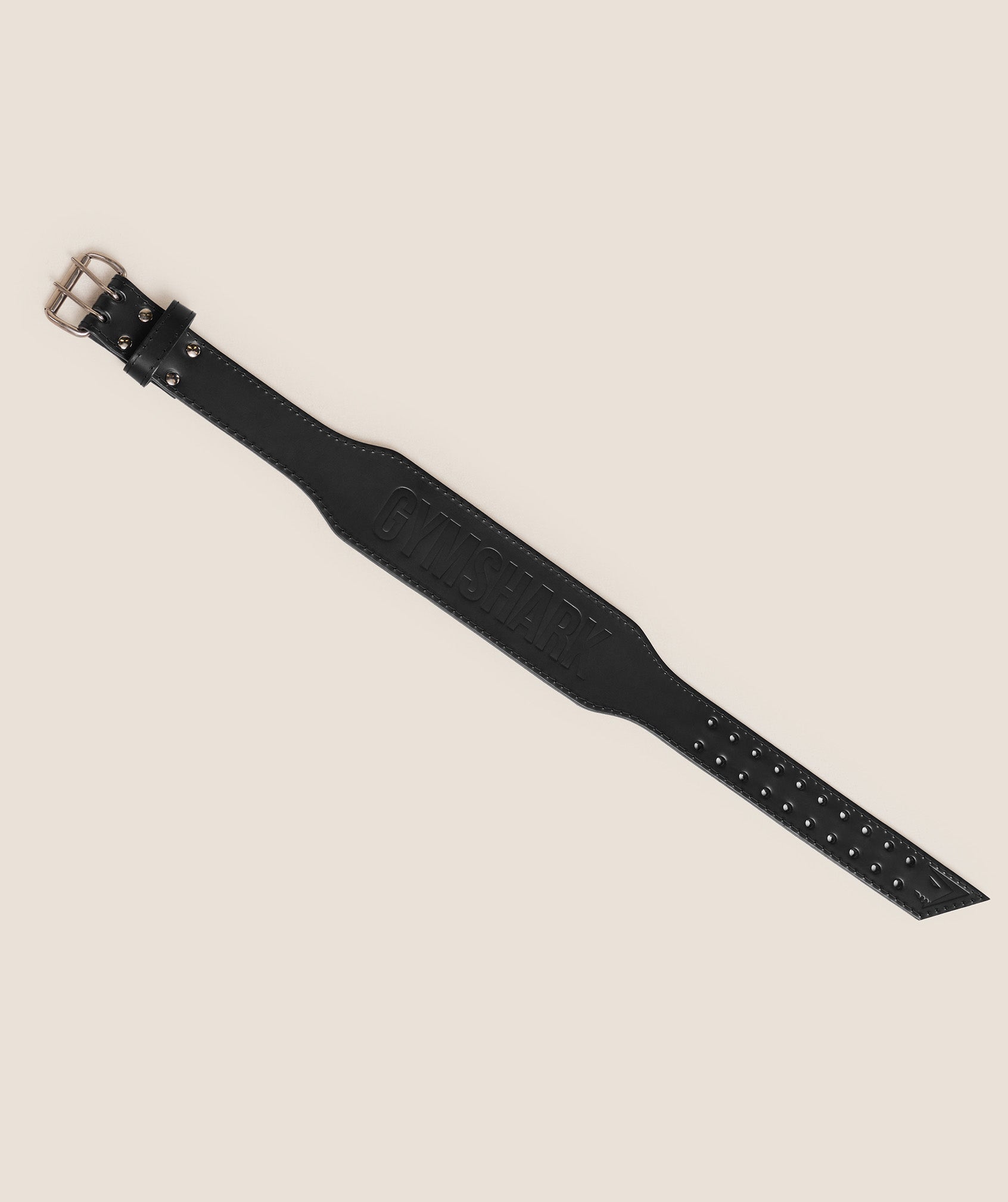 Women's Gymshark Tapered Double Prong Lifting Belt Black