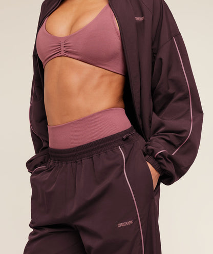 Women's Gymshark To From Pants Cherry Purple
