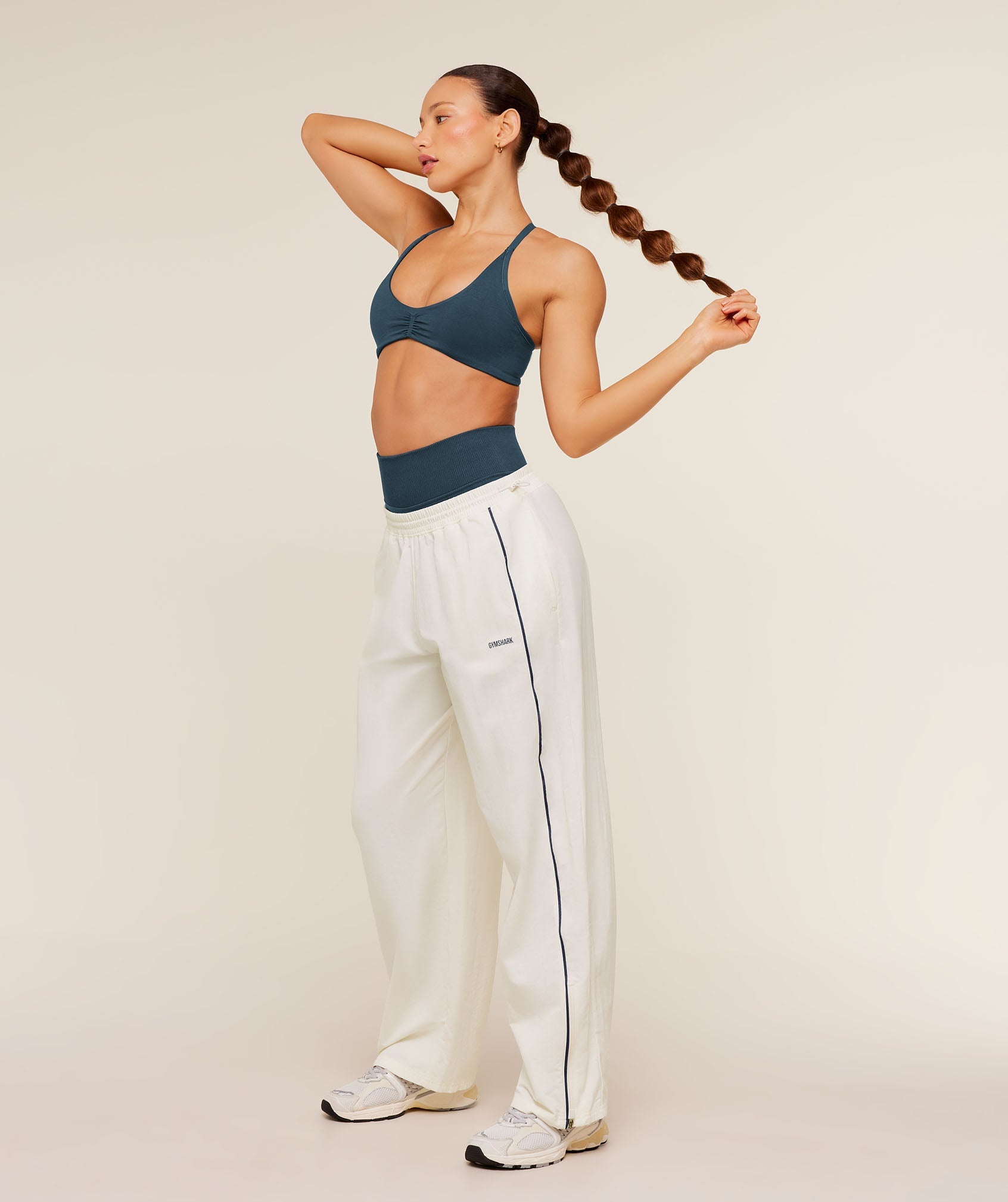 Women's Gymshark To From Pants Soft White