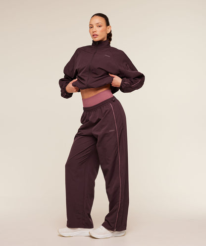 Women's Gymshark To From Zip Through Cherry Purple