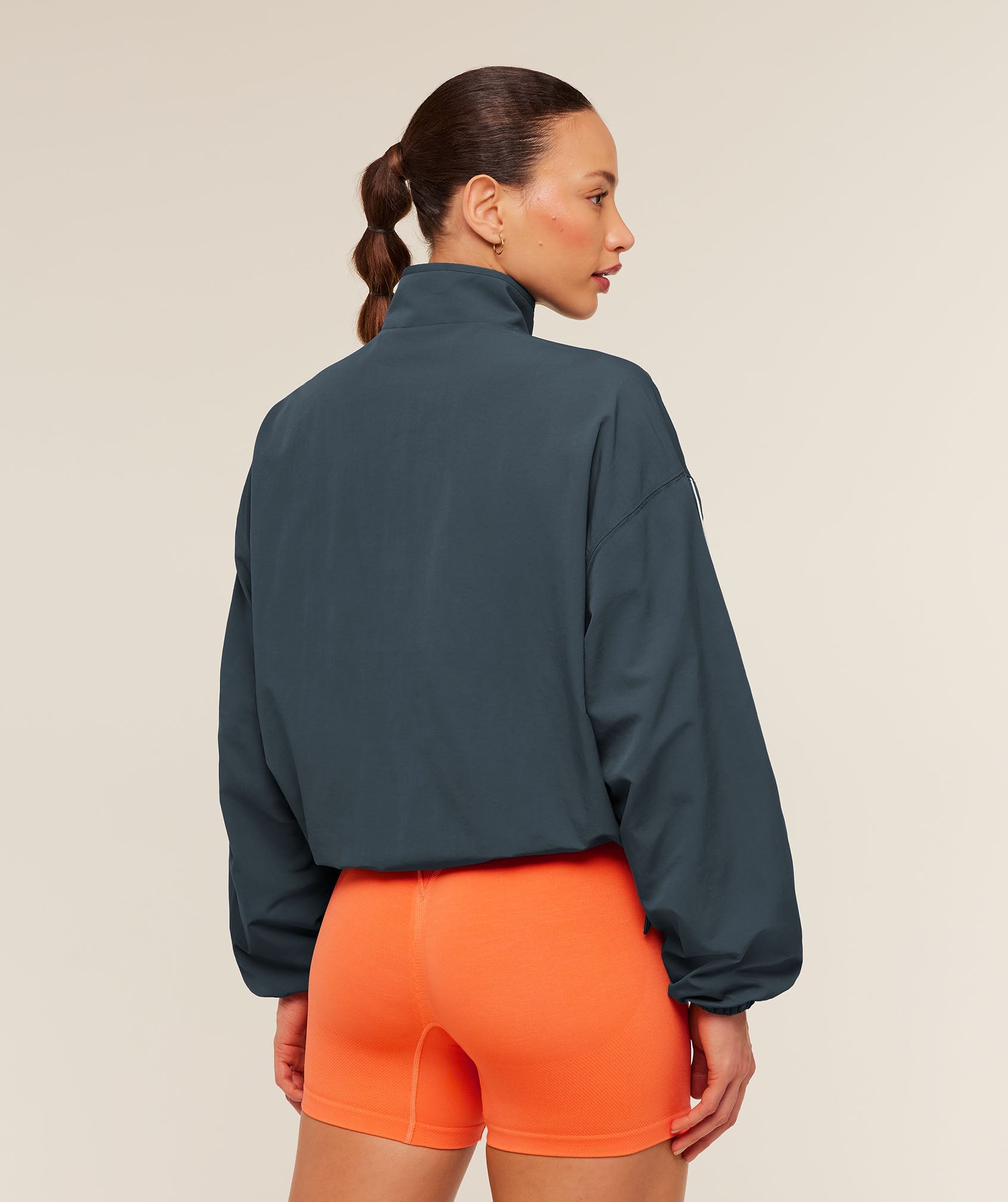 Women's Gymshark To From Zip Through Stealth Blue